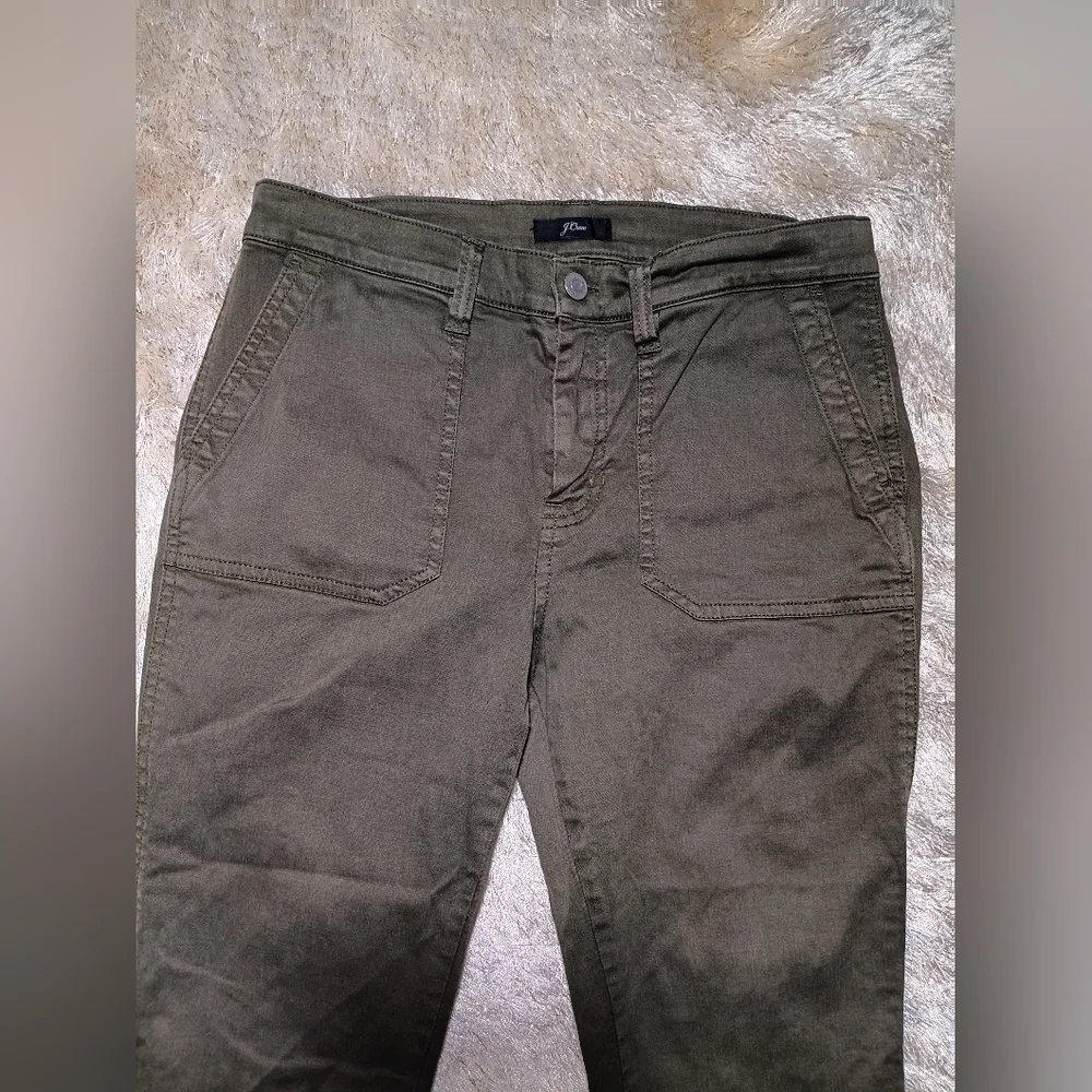 J. Crew Classic Olive Trousers